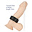Cockstrap en cuir � velcro Knoxville - Push Xtreme