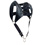 DNGEON Croptop Cockring Harness - Schwarz