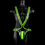 OUCH! Glow in the Dark - Full Body Harness
