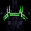 OUCH! Glow in the Dark - Harnais Buckle Bulldog