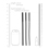 OUCH! Silicone Dilator Set - Urethral Sounding Ribbed