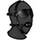 OUCH! Xtreme Blindfold Head Harness Solid Ball Gag