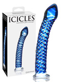 Icicles No. 29 - Dildo de massage en verre souffl�