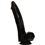Penis Dildo Push Black 6.7 inch with Suction Cup