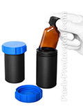 Poppers Keeper Big Slim - Noir/Bleu