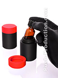 Poppers Keeper Small - Black/Red
