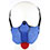 Puppy Play Neoprene Muzzle - Bleu