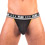 - Push - Premium Mesh Jock - black/yellow