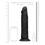 RealRock - Dildo 10 inch sans Testicules - Noir
