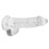 RealRock - Dildo 6 inch & Balls - Crystal Clear