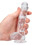 RealRock - Dildo 6 inch & Balls - Crystal Clear