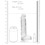 RealRock - Dildo 8 inch & Balls - Crystal Clear