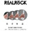RealRock - Dildo 8 inch & Balls - Crystal Clear