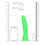 RealRock - Dildo 7 inch sans Testicules - Glow in the Dark