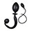 Inflatable Dog Tail Anal Plug avec Double Ballon