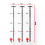 Silicone dilator with holes and syringe