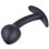 Small Curved Silicone Anal Plug