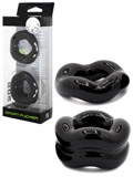 Sport Fucker Revolution Cockring Combo - Noir