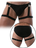 Circuit Leg Harness - Schwarz